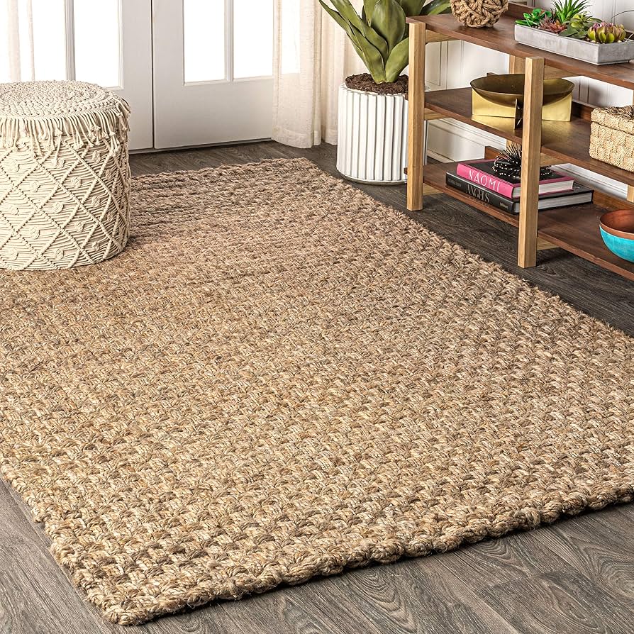 tensionyasuhiro  ZOLLANVARI  116×80 Amazon.com: JONATHAN Y Estera Hand Woven Boucle Chunky Jute